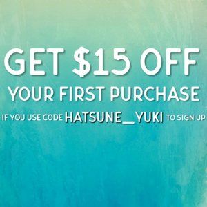 Get $15 Off Your First Purchase